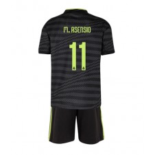 Real Madrid Marco Asensio #11 Tredjedraktsett Barn 2022-23 Kortermet (+ korte bukser)